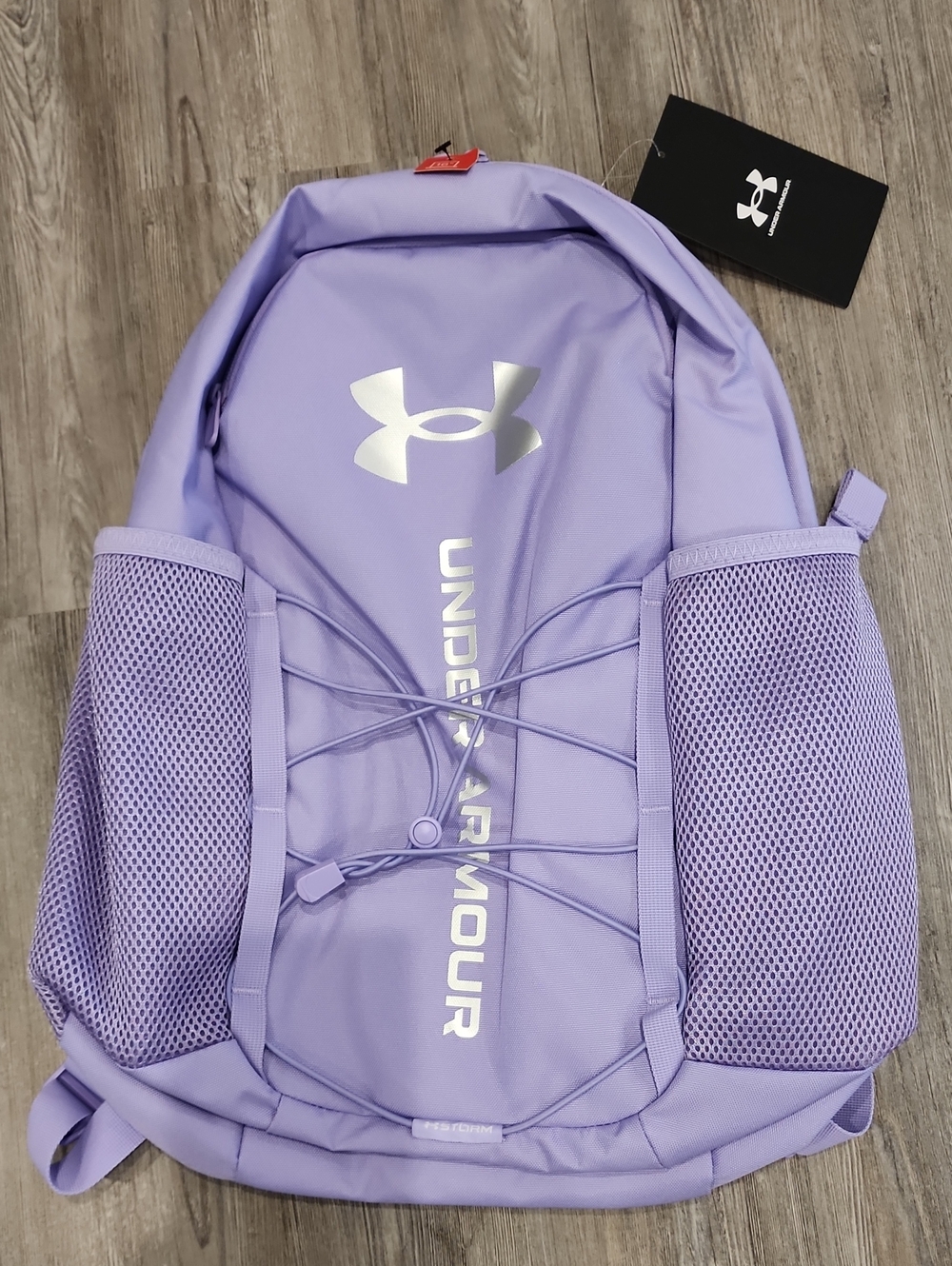 Under Armour Lilac Backpack - Women's Sports & Everyday Bag - Picture 1 of 3
